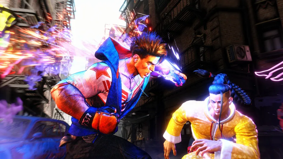 Chun-Li facing an opponent in a Street Fighter 6 match
